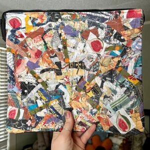 Quilted IPad Case - Autumn Figs